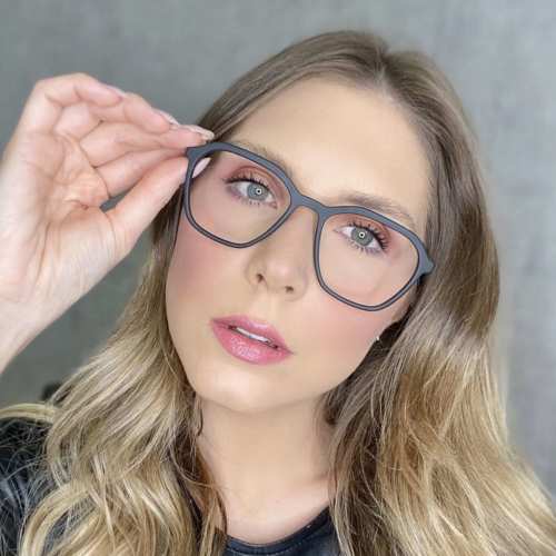 oticagriss oculos de grau quadrado preto fosco 182 1