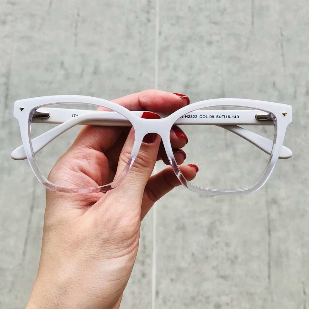 oticagriss oculos de grau quadrado transparente com branco 183 oticagriss oculos de grau quadrado transparente com branco 183