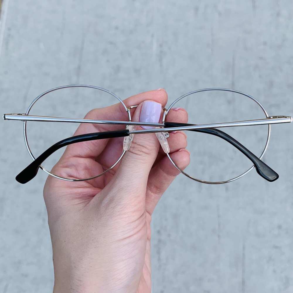 oticagriss oculos clip on redondo prata 185 5 oticagriss oculos clip on redondo prata 185 5