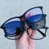 oticagriss oculos clip on retangular preto 193 oticagriss oculos clip on retangular preto 193