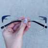 oticagriss oculos de grau gatinho azul 190 oticagriss oculos de grau gatinho azul 190