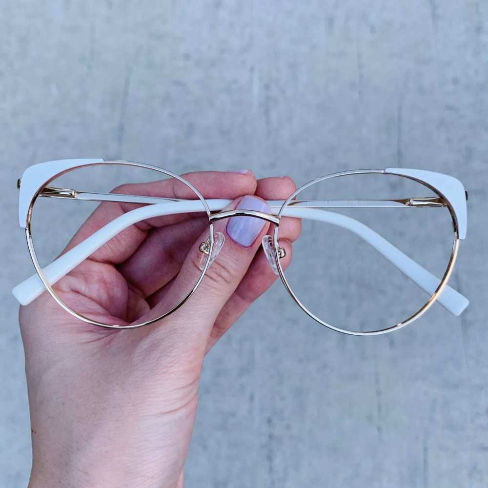 oticagriss oculos de grau gatinho branco 190 1