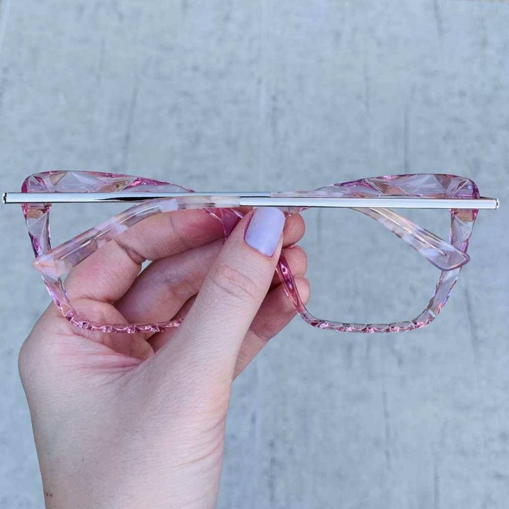 oticagriss oculos de grau gatinho rosa 191 oticagriss oculos de grau gatinho rosa 191