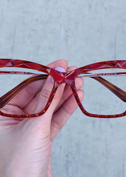 oticagriss oculos de grau gatinho vermelho 191 1
