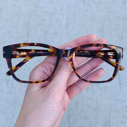 oticagriss oculos de grau retangular rajado 188 2