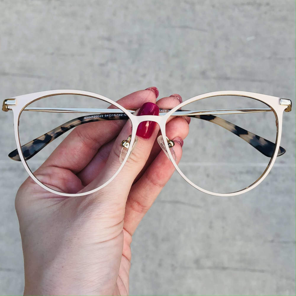 oticagriss oculos de grau gatinho nude 200