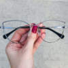 oticagriss oculos de grau gatinho prata com preto 201 oticagriss oculos de grau gatinho prata com preto 201