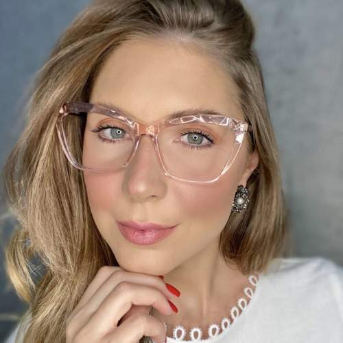 oticagriss oculos de grau gatinho rosa 195 2