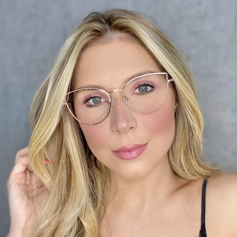oticagriss oculos de grau gatinho rose com nude 201 oticagriss oculos de grau gatinho rose com nude 201