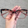 oticagriss oculos de grau gatinho tartaruga com rosa 195 oticagriss oculos de grau gatinho tartaruga com rosa 195