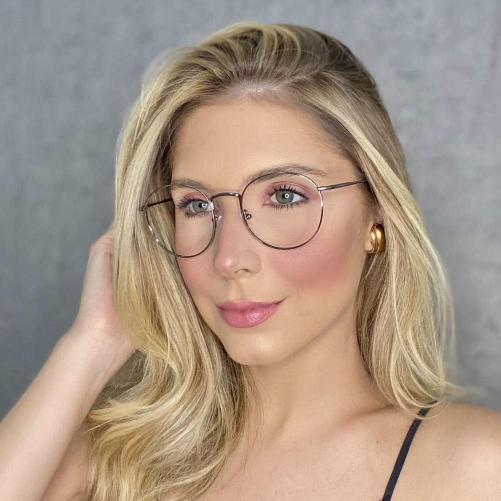 oticagriss oculos de grau redondo grafite 198 3