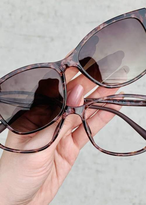 oticagriss oculos clip on tartaruga 197