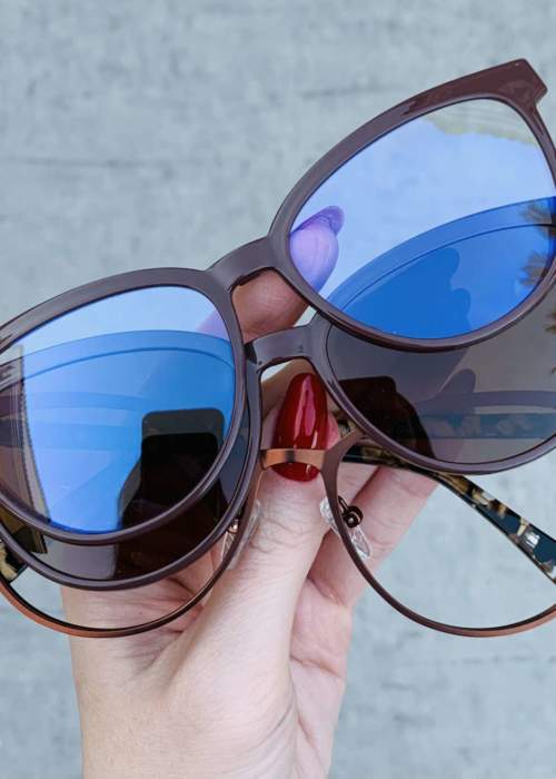 oticagriss oculos 3 em 1 clip on marrom 211 4