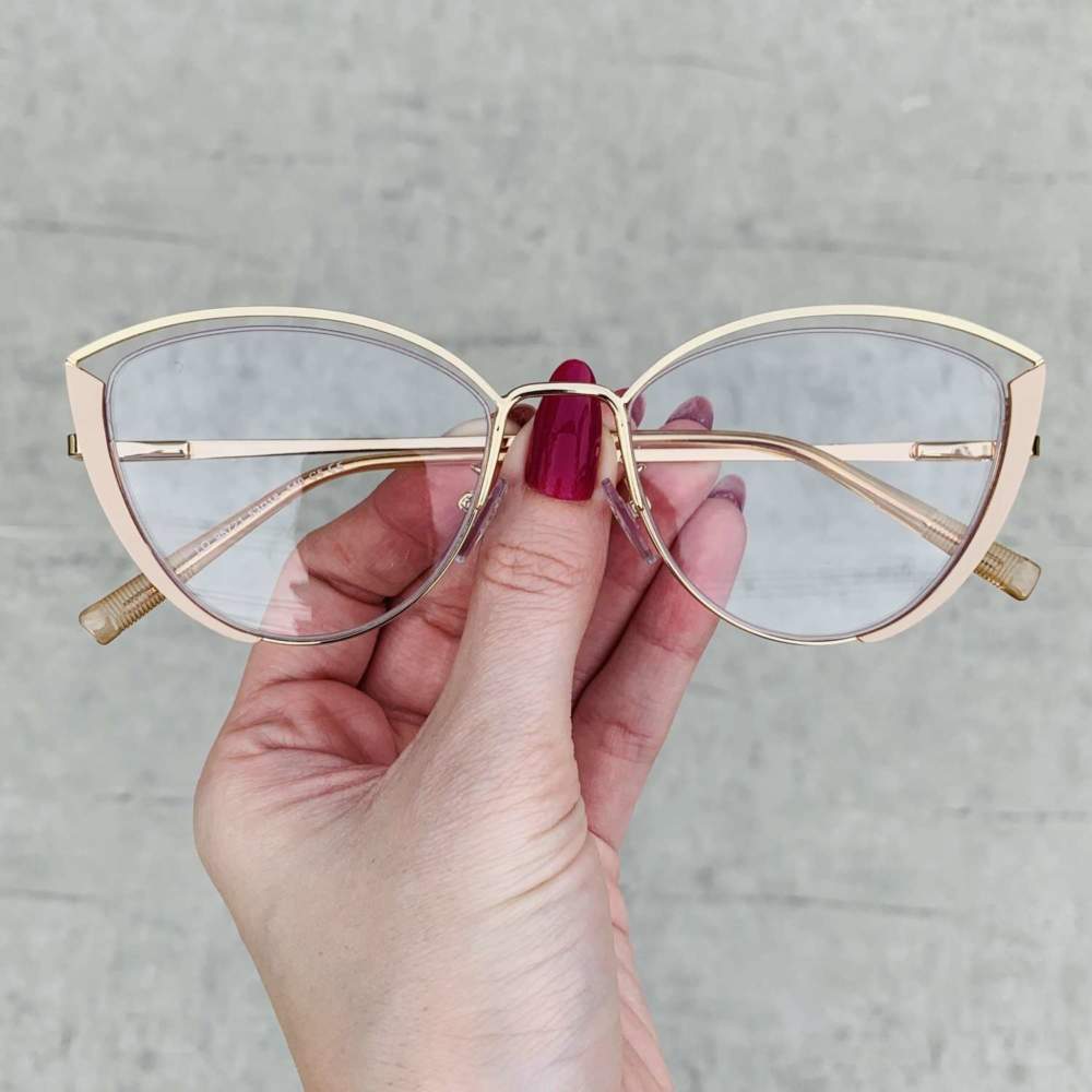 oticagriss oculos de grau gatinho nude 213