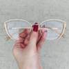 oticagriss oculos de grau gatinho nude 213
