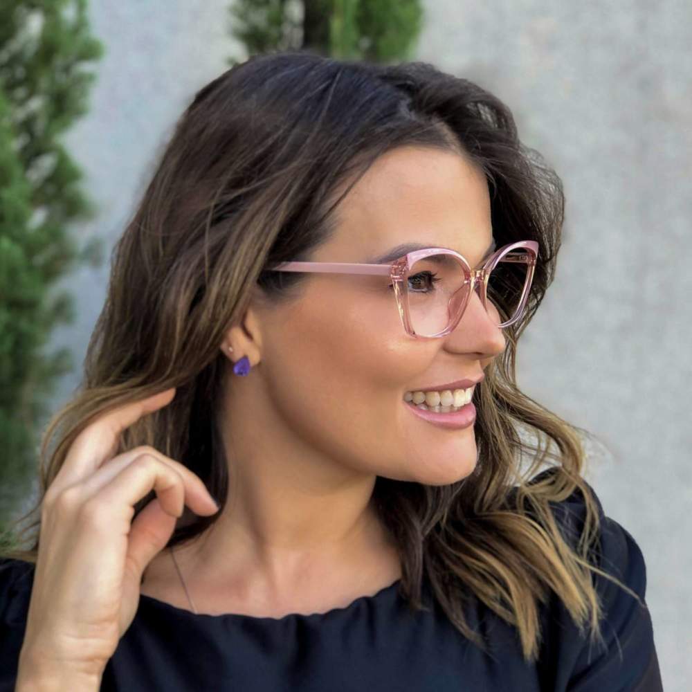 oticagriss oculos de grau gatinho rosa 214 2