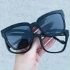 oticagriss oculos clip on em acetato quadrado preto 227 oticagriss oculos clip on em acetato quadrado preto 227