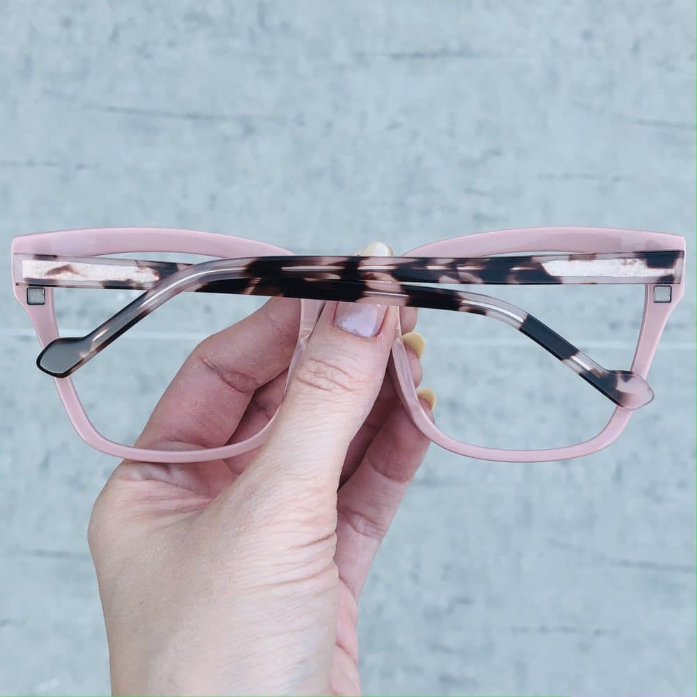 oticagriss oculos clip on em acetato quadrado rosa 227 2 oticagriss oculos clip on em acetato quadrado rosa 227 2