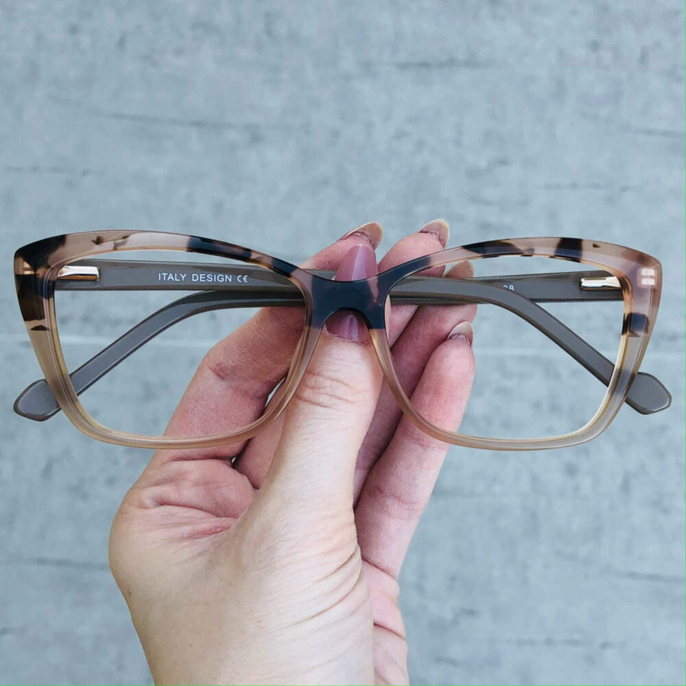 oticagriss oculos de grau em acetato gatinho nude 216 2