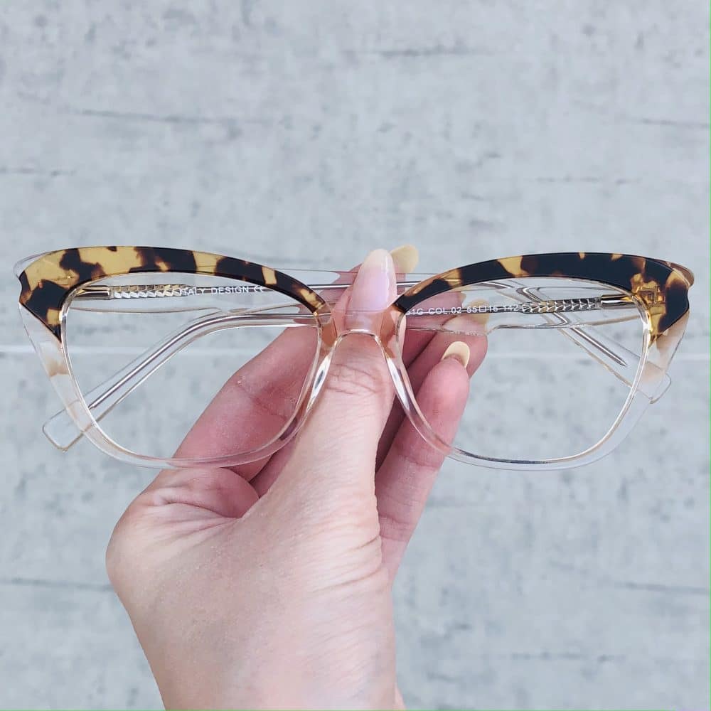 oticagriss oculos de grau em acetato gatinho transparente 223 oticagriss oculos de grau em acetato gatinho transparente 223
