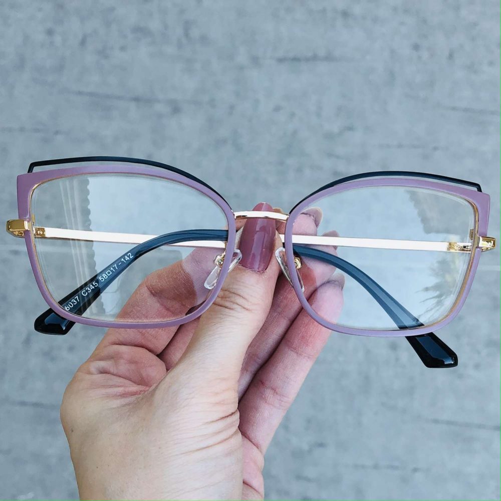 oticagriss oculos de grau em metal gatinho lilas 219 3 oticagriss oculos de grau em metal gatinho lilas 219 3