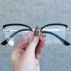 oticagriss oculos de grau em metal gatinho preto 220 2