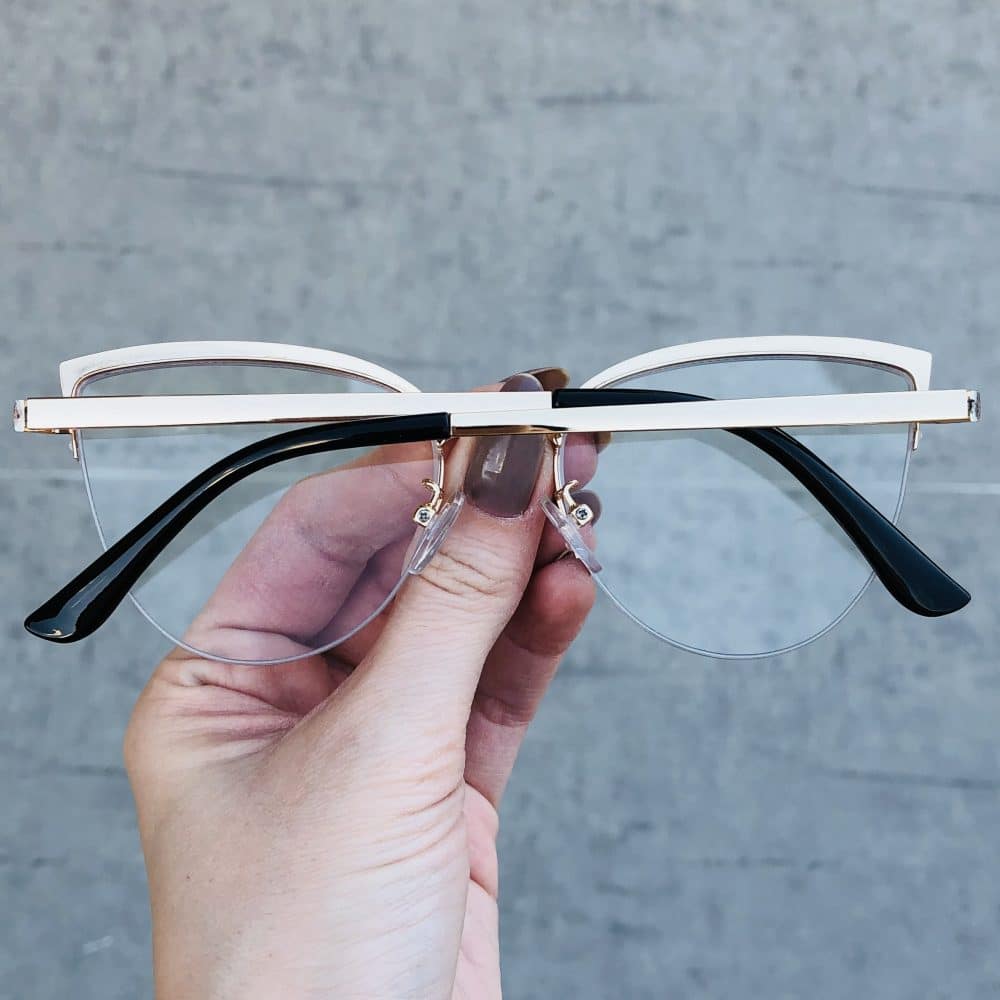 oticagriss oculos de grau em metal gatinho preto 220 3