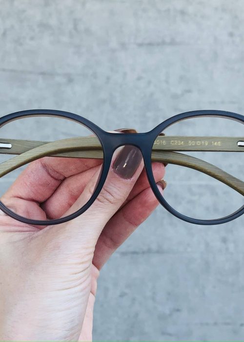 oticagriss oculos de grau redondo cinza 221