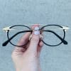 oticagriss oculos clip on 2 em 1 redondo dourado com preto 239 2 oticagriss oculos clip on 2 em 1 redondo dourado com preto 239 2