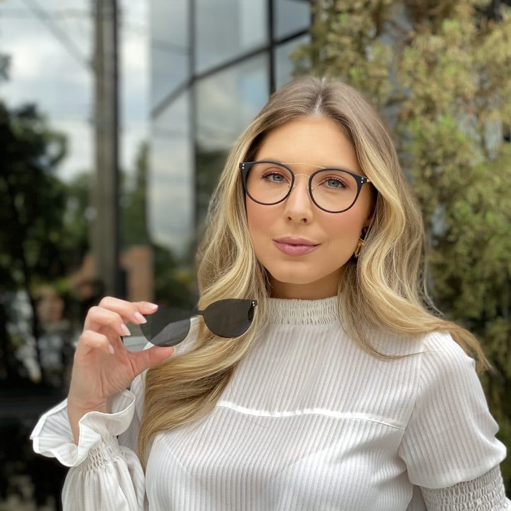 oticagriss oculos clip on 2 em 1 redondo dourado com preto 239 5 oticagriss oculos clip on 2 em 1 redondo dourado com preto 239 5