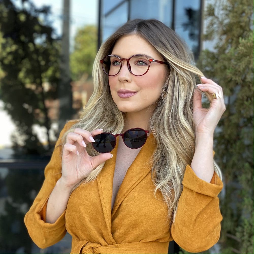 oticagriss oculos clip on 2 em 1 redondo vermelho 237 3 oticagriss oculos clip on 2 em 1 redondo vermelho 237 3