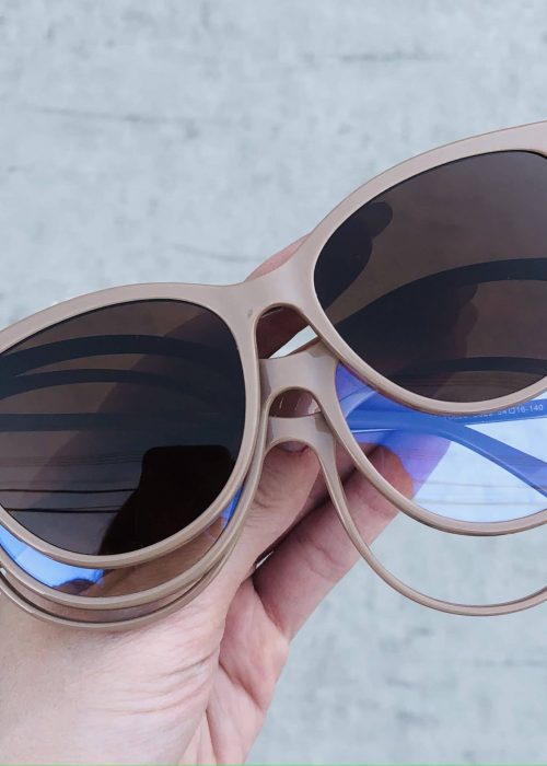 oticagriss oculos clip on 3 em 1 gatinho 229 nude