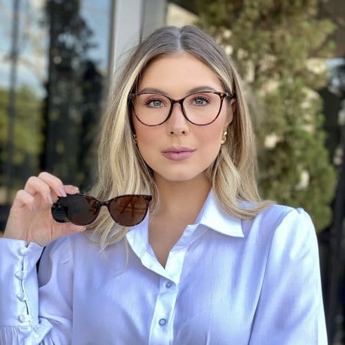 oticagriss oculos clip on 3 em 1 gatinho 229 tartaruga