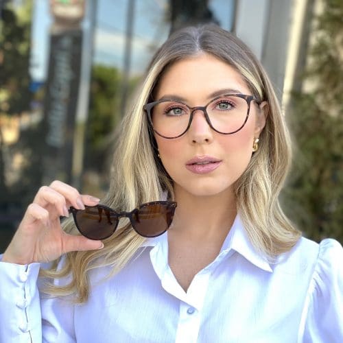 oticagriss oculos clip on 3 em 1 gatinho 230 tartaruga 4