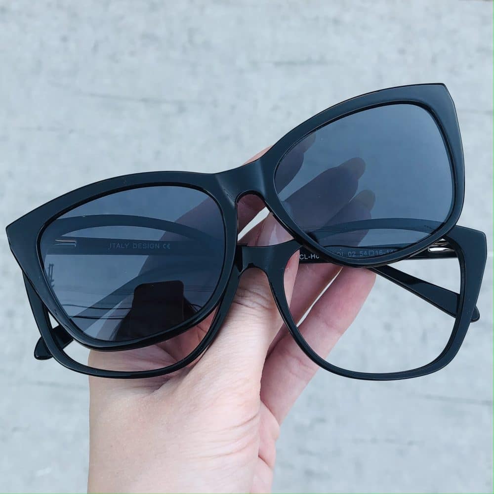 oticagriss oculos clip on em acetato gatinho preto 228 oticagriss oculos clip on em acetato gatinho preto 228
