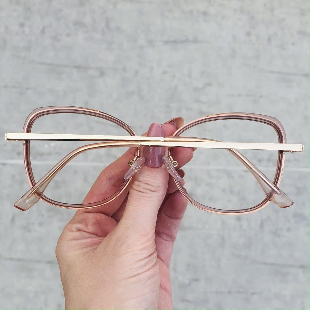 oticagriss oculos de grau em metal quadrado rose 232 1 oticagriss oculos de grau em metal quadrado rose 232 1