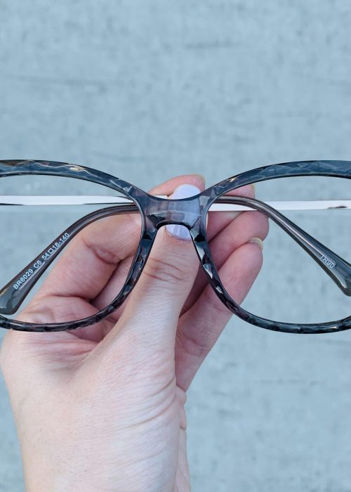oticagriss oculos de grau gatinho cinza 236
