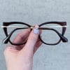 oticagriss oculos de grau gatinho marrom 238 1