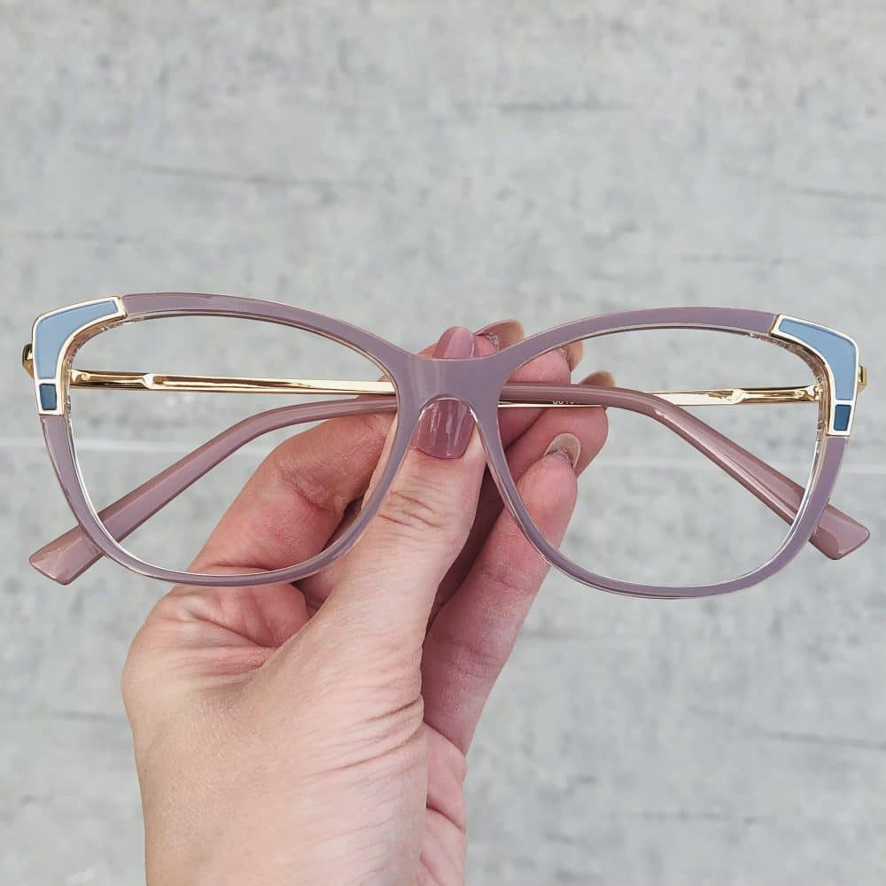 oticagriss oculos de grau gatinho nude 233