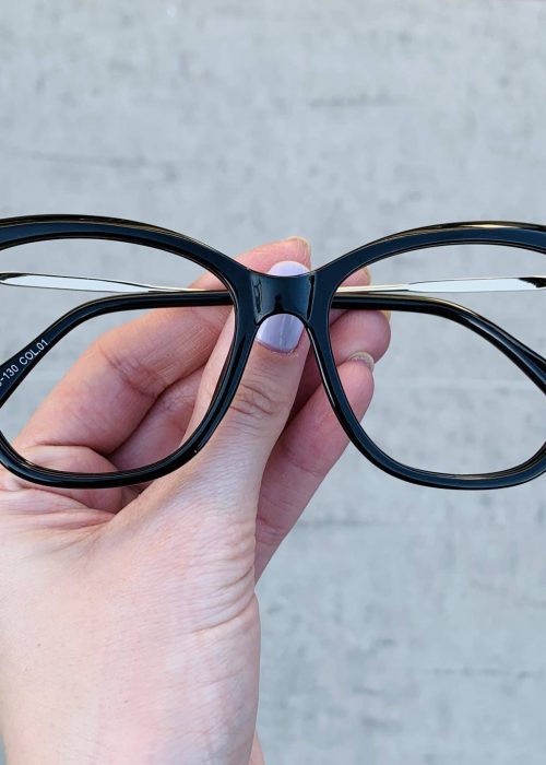 oticagriss oculos de grau gatinho preto 238