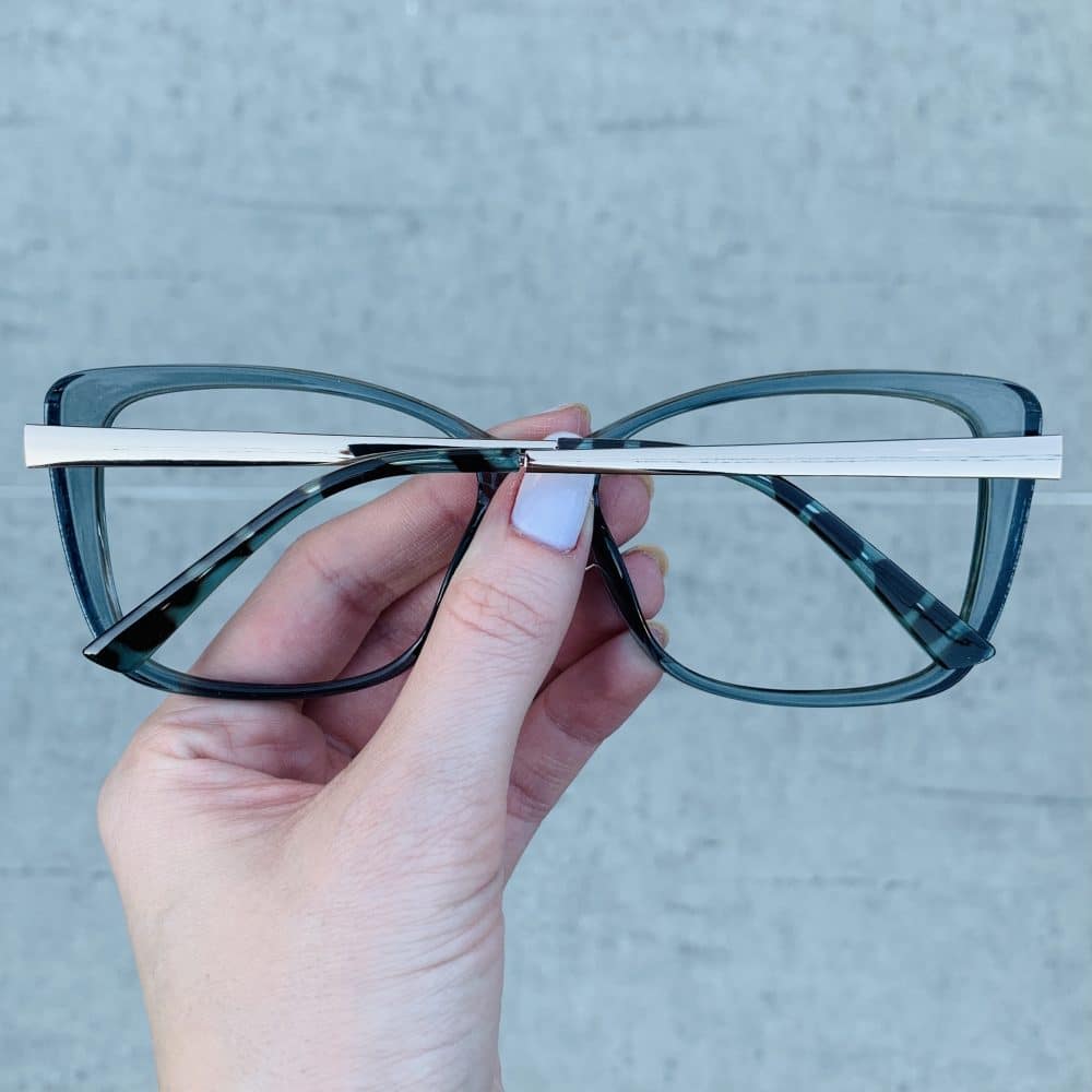 oticagriss oculos de grau quadrado azul 242 1