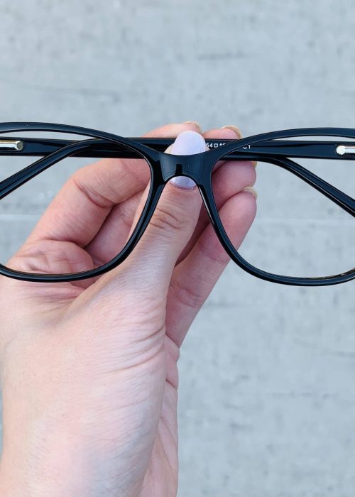 oticagriss oculos de grau quadrado preto 234
