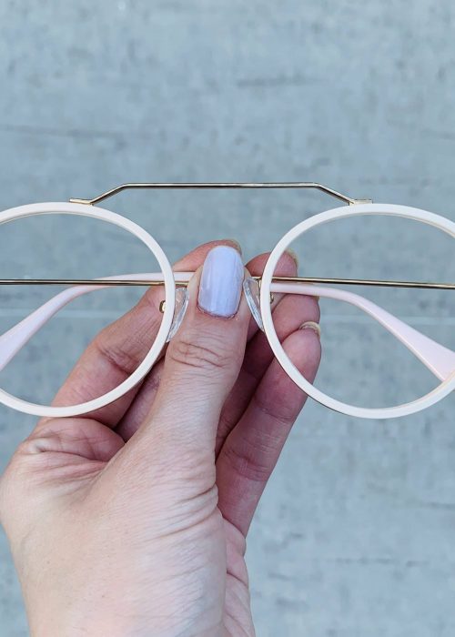 oticagriss oculos de grau aviador redondo 243 nude 1