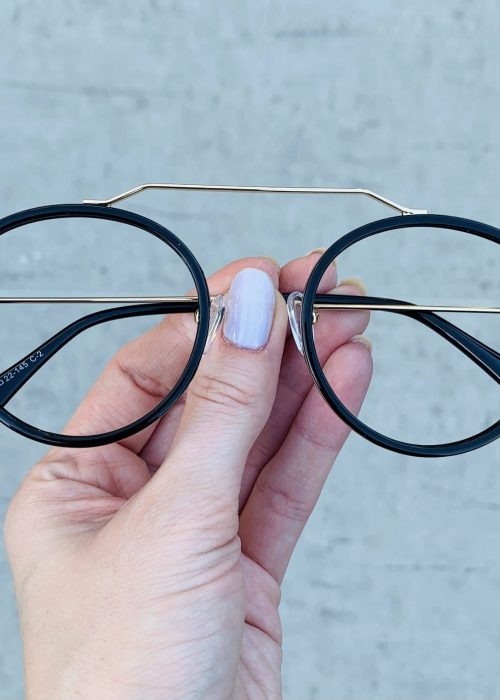 oticagriss oculos de grau aviador redondo 243 preto 1