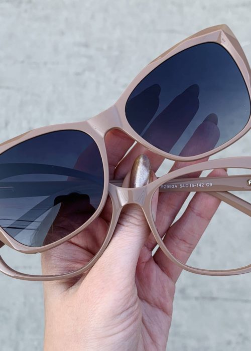 oticagriss oculos clip on 2 em 1 gatinho nude 244