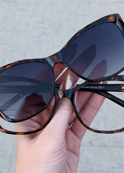 oticagriss oculos clip on 2 em 1 gatinho tartaruga 244