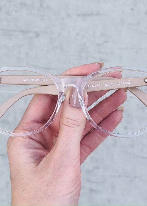 oticagriss oculos de grau gatinho em acetato nude 247