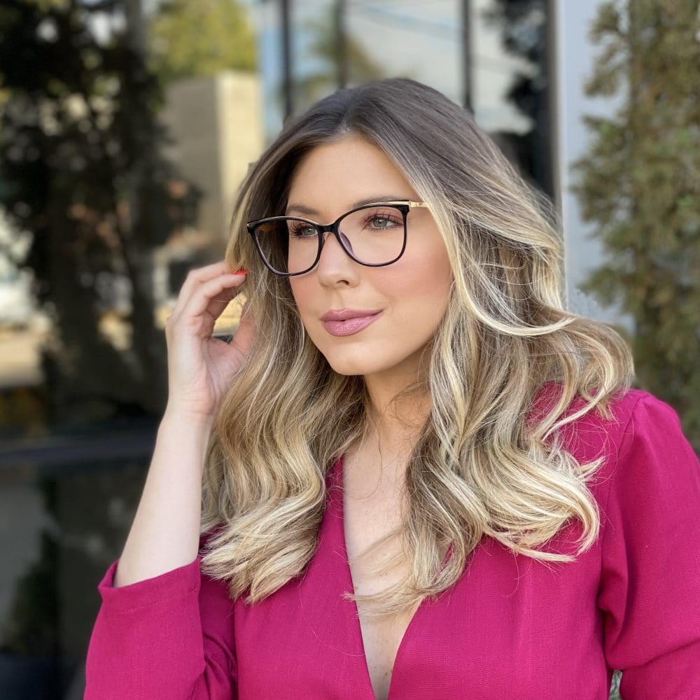 oticagriss oculos de grau gatinho preto com nude 250 2