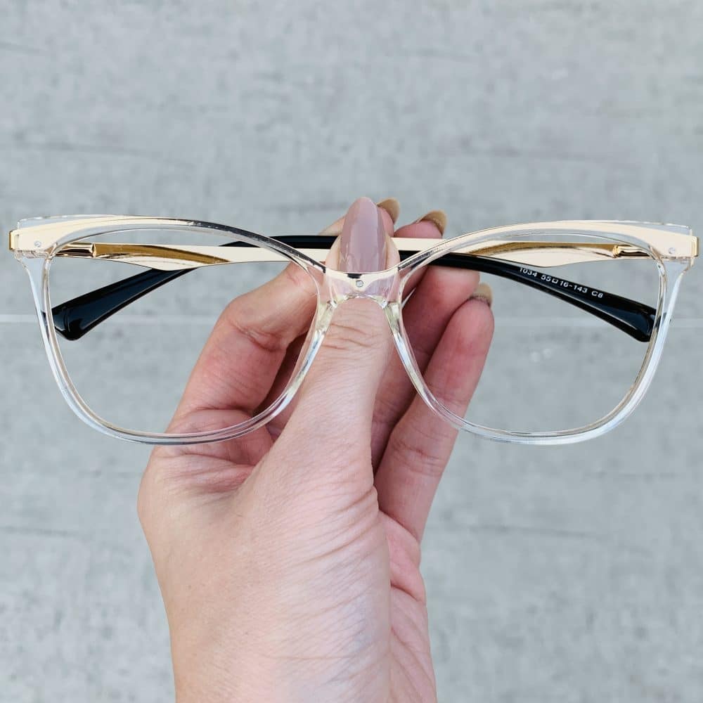 oticagriss oculos de grau gatinho transparente 250 oticagriss oculos de grau gatinho transparente 250