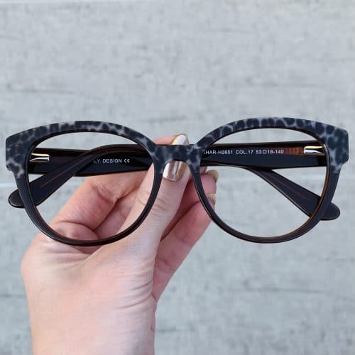 oticagriss oculos de grau redondo em acetato marrom 245
